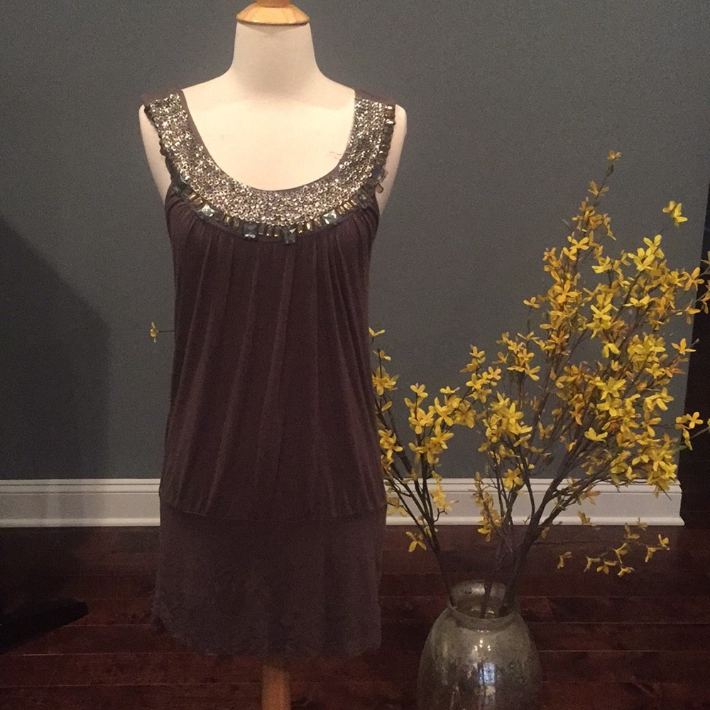 Embellishment Tank Top. Small.